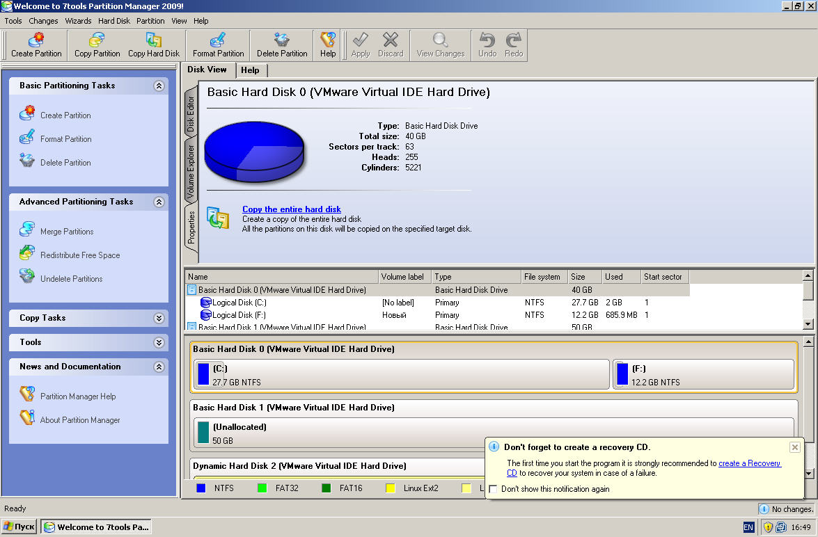 Paragon Hard Disk Manager 2009 Pro MARCTCA msi preview 0