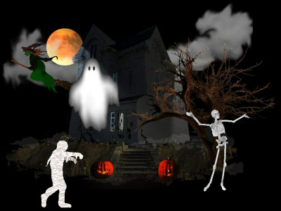 Animated Screensavers on Screensaver Screenshot   A Fun Animated Halloween Screensaver