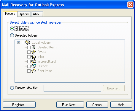 how to retrieve mail from outlook express