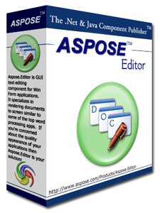Aspose.Editor for .NET Software Download