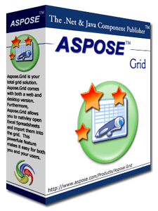 Aspose.Grid for .NET Software Download