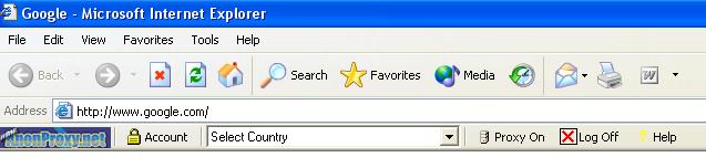 Country Choice Anonymous Proxy Bar Software Download