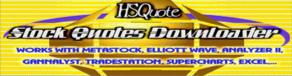 HSQuote Stock Quote Downloader Software Download