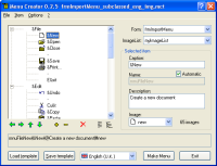 Menu Creator 2005 Software Download