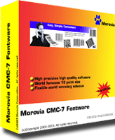 Morovia MICR CMC-7 Fontware Software Download
