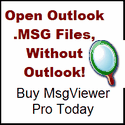 Outlook MSG File Viewer and Attachment E Software Download