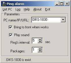 Ping Alarm Software Download