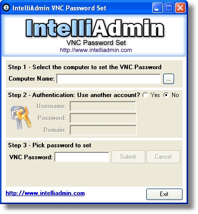 VNC Password Set Software Download