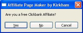 Affiliate Page Maker for Clickbank Software Download