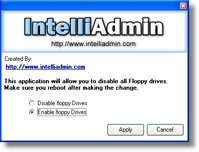 Floppy Remote Drive Disabler Software Download