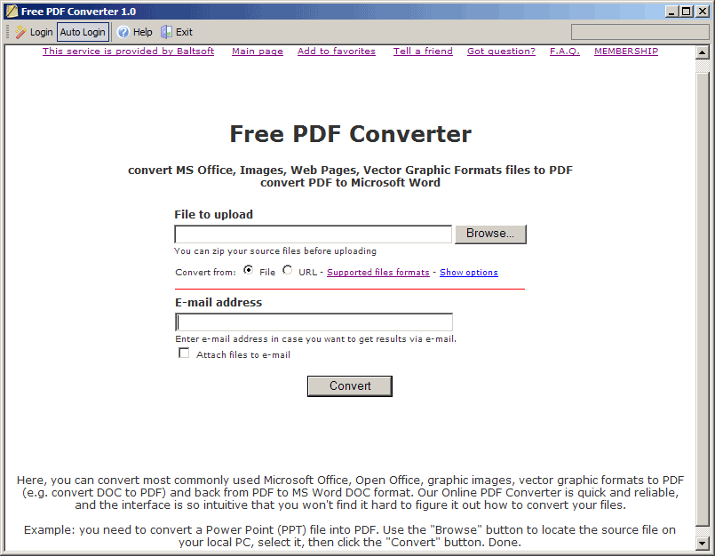 Free PDF Converter Software Download