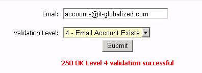 ITG Email Validator Software Download