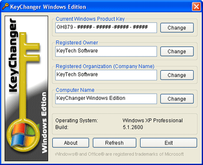 KeyChanger - Windows Edition Software Download