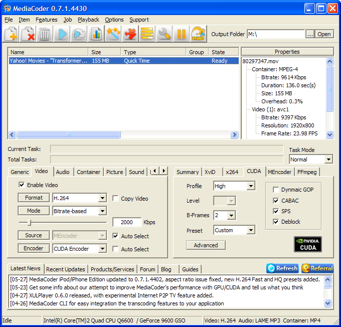MediaCoder Software Download