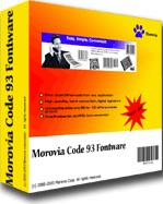 Morovia Code 93 Barcode Fontware Software Download